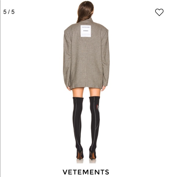 VETEMENTS Oversized Blazer - Picture 13 of 16